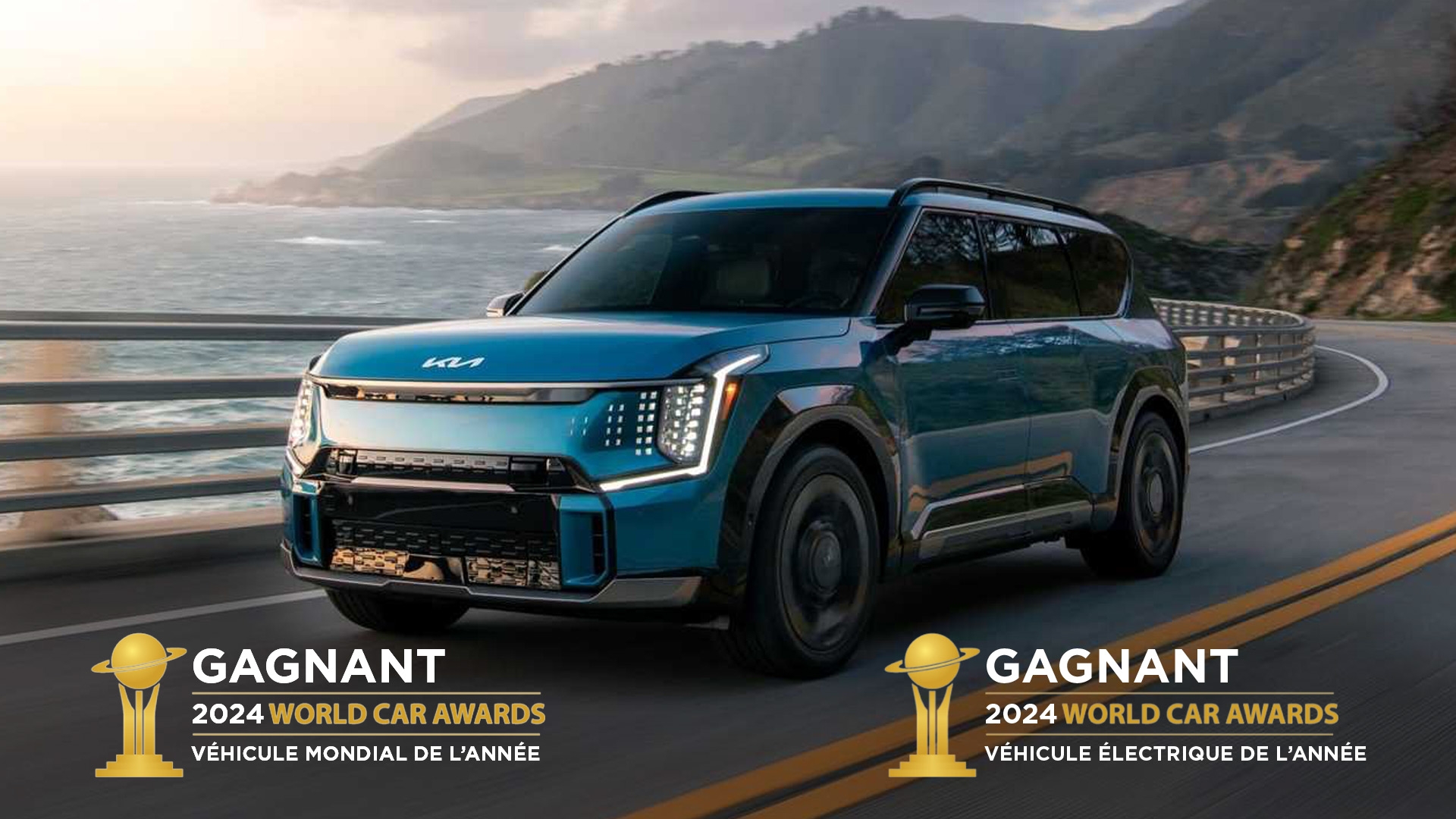 Kia EV9 : « Véhicule Mondial de l’Année 2024 »