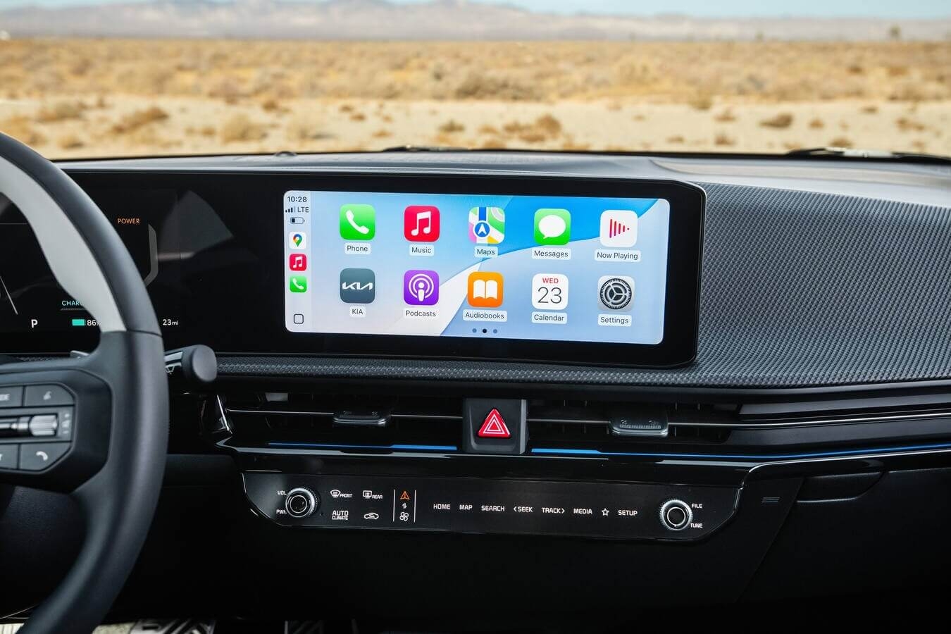 Les technologies embarquées présentes du Kia EV6 2025.